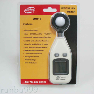 Thiết bị đo ánh sáng kỹ thuật số benetech gm1010 0-200,000 lux