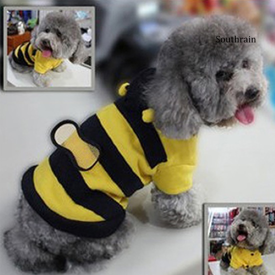 Áo Hoodie Họa Tiết Chú Ong Đáng Yêu Cho Thú Cưng