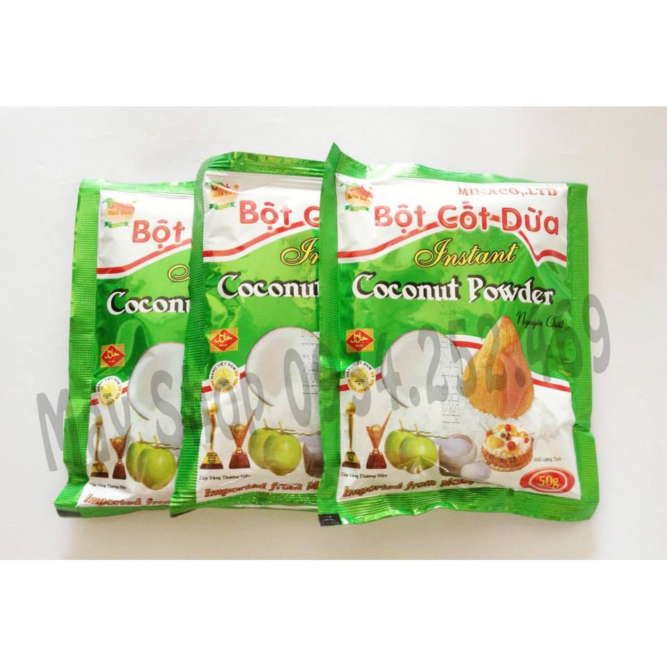 GÓI BỘT CỐT DỪA 50G