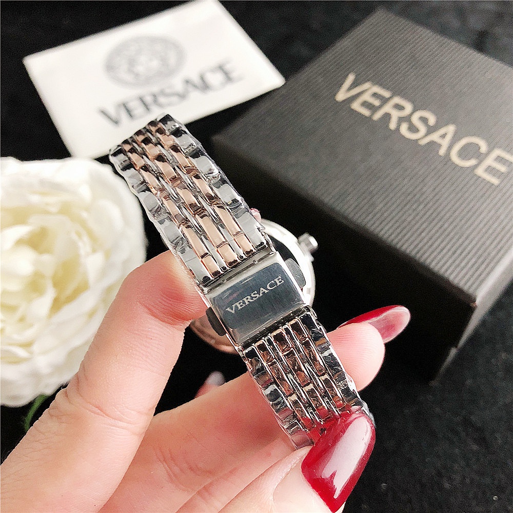 Đồng Hồ Thời Trang versace Bằng Thép Không Gỉ Sang Trọng Cho Nữ