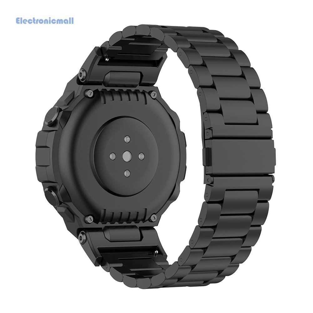 Dây Đeo Inox Cao Cấp Cho Đồng Hồ Thông Minh Huami Amazfit T-Rex Pro / Amazfit T-Rex