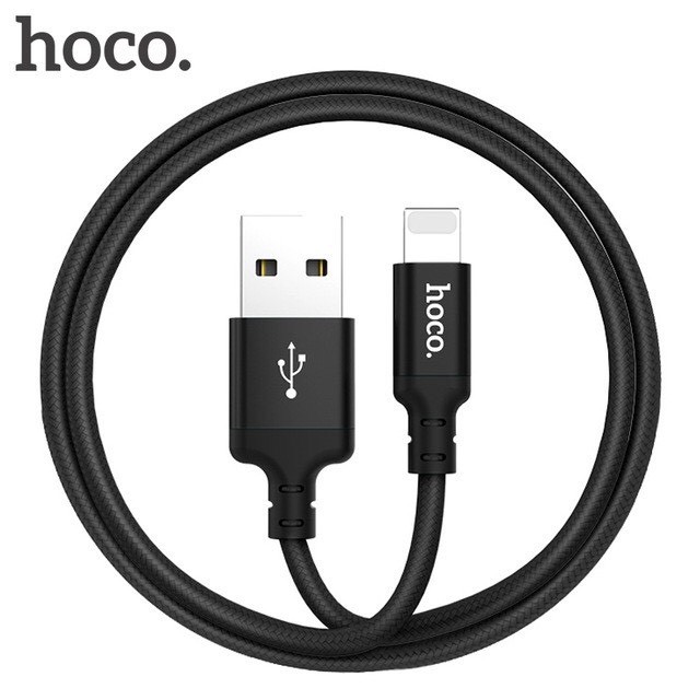 Dây cáp sạc bọc dù Lightning Hoco X14 | Iphone | Ipad 1m 2m | Bảo Hành 3 Tháng