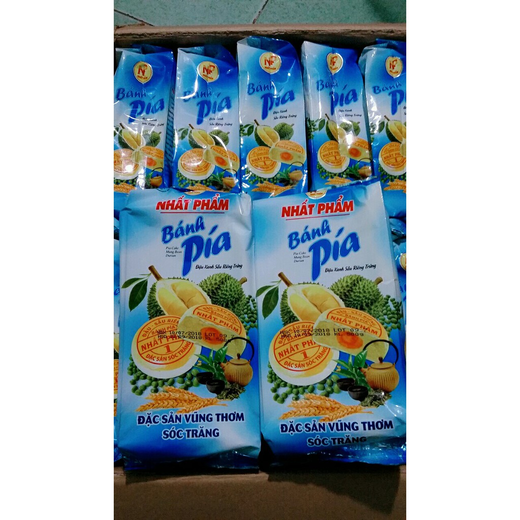 Combo 2 túi bánh pía Nhất Phẩm 500g (đặc sản Sóc Trăng)