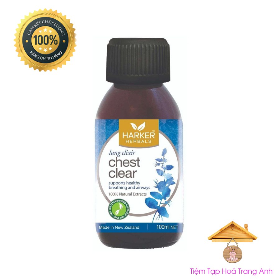 Siro đẩy đờm Harker Herbals Chest Clear