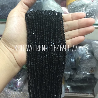 Hạt cườm- hạt đá pha lê 4mm cao cấp