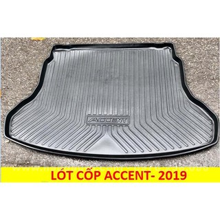 Lót cốp nhựa Hyundai Accent 2019