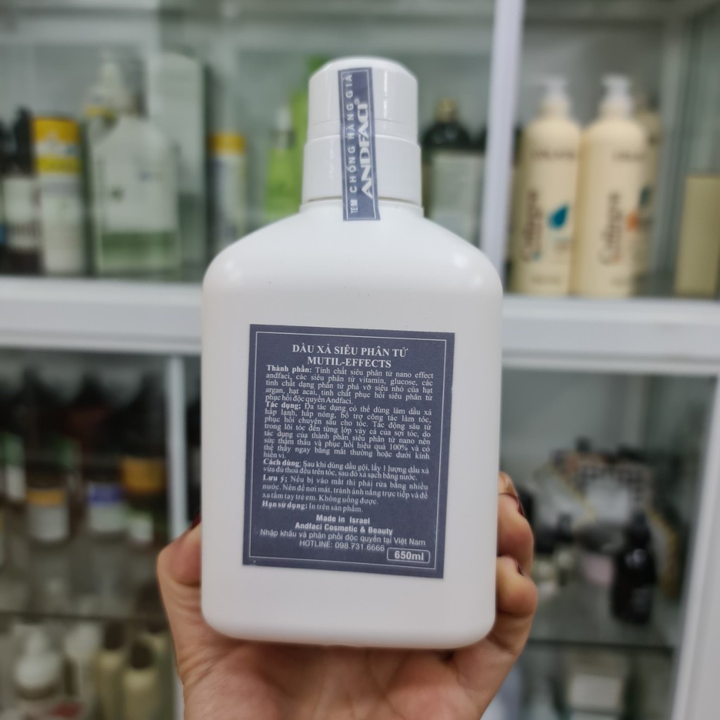 DẦU GỘI XẢ ANDFACI PHÂN TỬ MULTI EFFECTS PHỤC HỒI TÓC 650ML