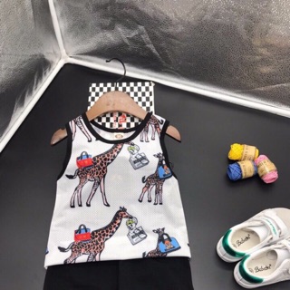 Bộ cotton sát nách