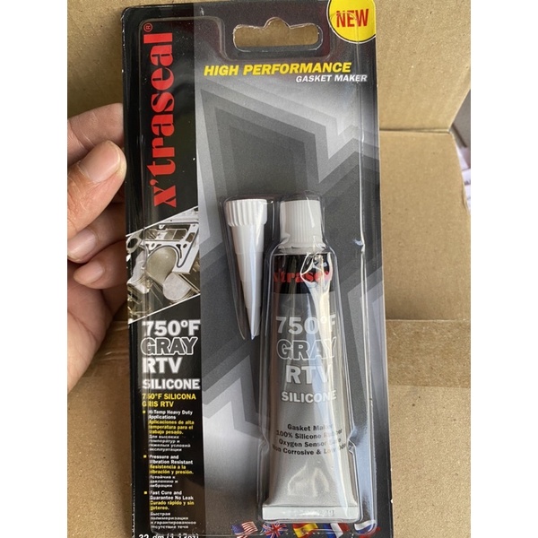 Keo dán ron chịu nhiệt độ cao 750F RTV Gray, 650 đỏ Keo chịu nhiệt - Keo dán Gioăng,tạo ron máy móc thay thế ron amiang