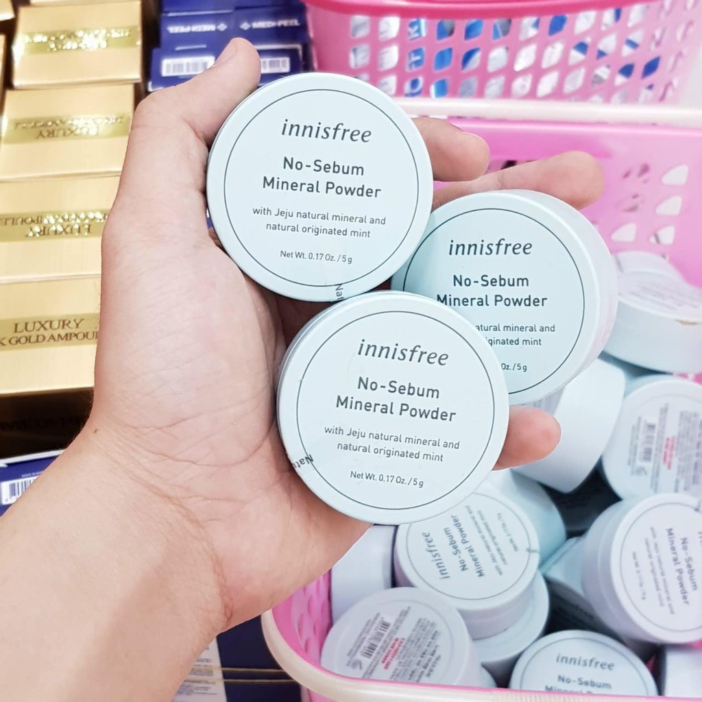 Phấn phủ bột Innisfree No-Sebum Mineral Powder