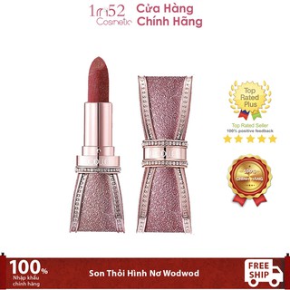 Son Thỏi Hình Nơ Wodwod Diamond Enamel Bow Lipstick Siêu Sang Chảnh