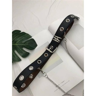 [RẺ VÔ ĐỊCH] Thắt lưng dập lỗ dây xích HOT