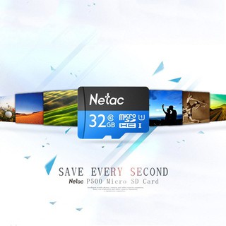 Thẻ Nhớ SD Micro NETAC 32GB Class 10 - Bảo Hành 5 Năm