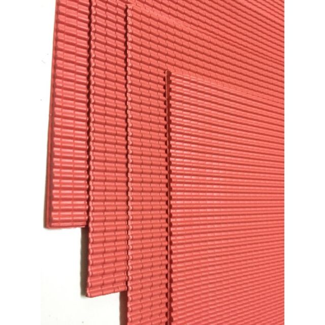 Bìa lợp ngói 30x20cm ( đỏ, ghi )
