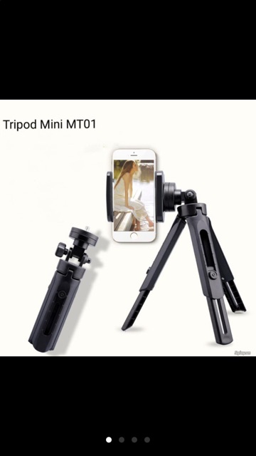 Chân Kẹp Điện Thoại Tripod Mini 3 chân (Kèm Đầu Kẹp)