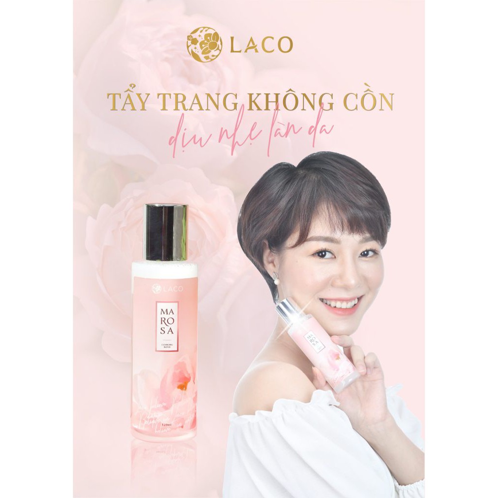 Tẩy trang nhũ hoá MAROSA LACO cho làn da mịn màng và sạch sâu_lacocosmetic_official