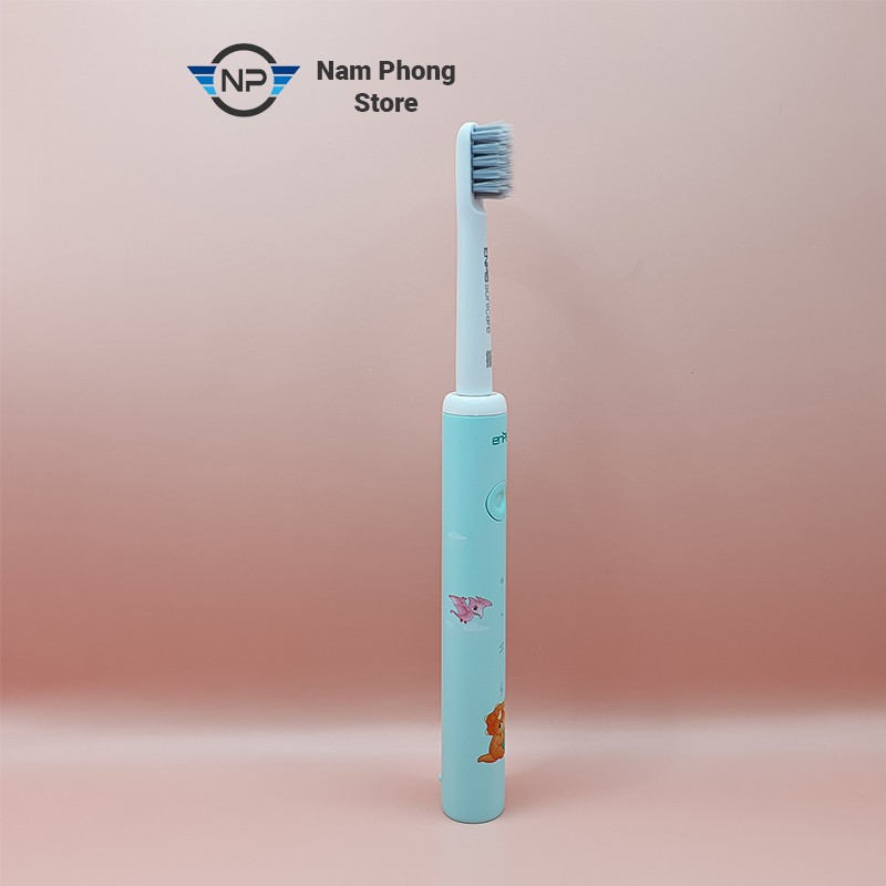 Đầu bàn chải điện trẻ em SMART KIDDY chính hãng ENPIS, lông mềm, chải sạch 10X, set 2 chiếc, công nghệ Nhật Bản