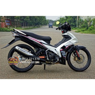 Tem rời Exciter 135 spark thái Trắng Đen
