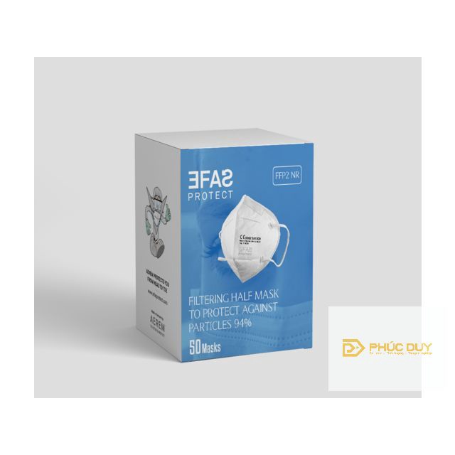 1 Cái Khẩu trang EFAS KN95 SA1510 ( CÓ VAN ) ngăn vi khuẩn 99%, ngăn bụi mịn PM2.5 95