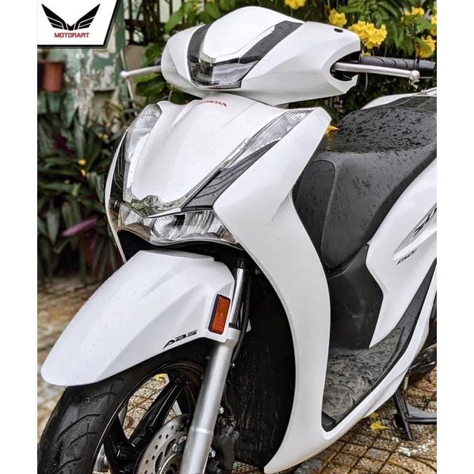 Bộ 3 Món SH 350i Cho SH 2020, SH 2021, SH 2022 Chính Hãng MOTORART Gồm Mão 350i, Mặt Nạ 350i, Dè 350i