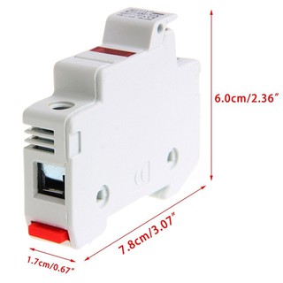 Đế Cầu Chì hộp cầu chì ống sứ 10x38mm RT18-32X