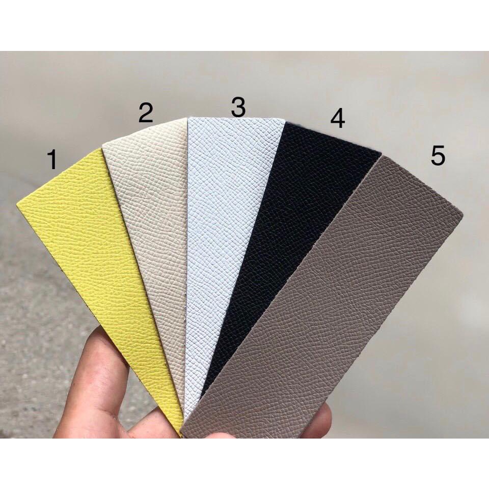 Ốp Da Điện Thoại Màu Đen Da Epsom Cao Cấp dành cho Iphone