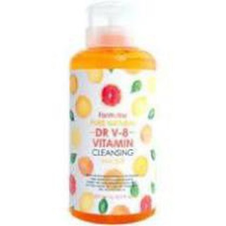 * Nước tẩy trang tinh chất vitamin Farmstay 500ml Ma20s 9n sw