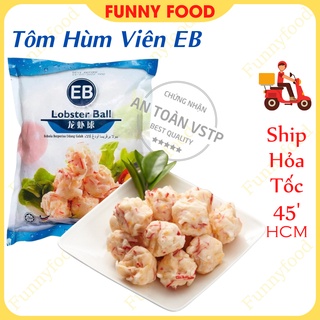 Tôm Hùm Viên EB Viên Thả Lẩu, Chiên Nhập Khẩu Từ Malaysia Túi 500g Ship