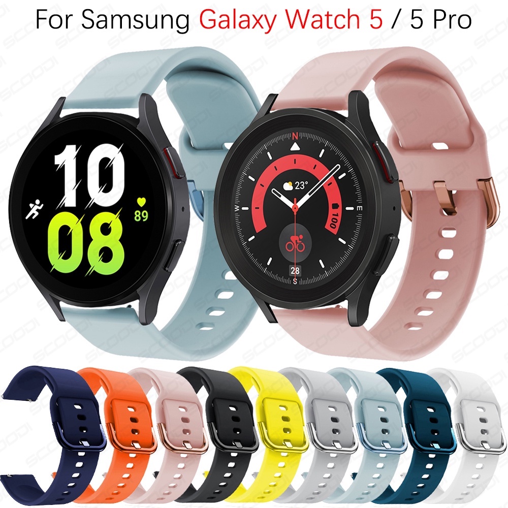 Dây đeo silicon mềm mại đồng hồ Samsung Galaxy Watch 6,Galaxy Watch 5, Galaxy Watch 4