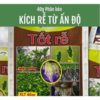 Phân bón kích rễ novar tốt rễ gói 40g - kích rễ cực mạnh