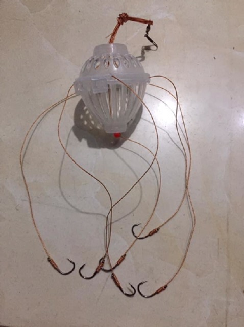 Lồng câu cá mè- bom mè