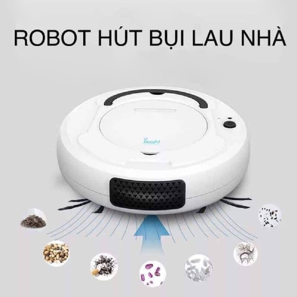 Robot Hút Bụi Bowai, Robot Lau Nhà Thông Minh Công Nghệ AI 3 Trong 1, Tự Động Hút Bụi, Lau Nhà - Bảo Hành 12 Tháng