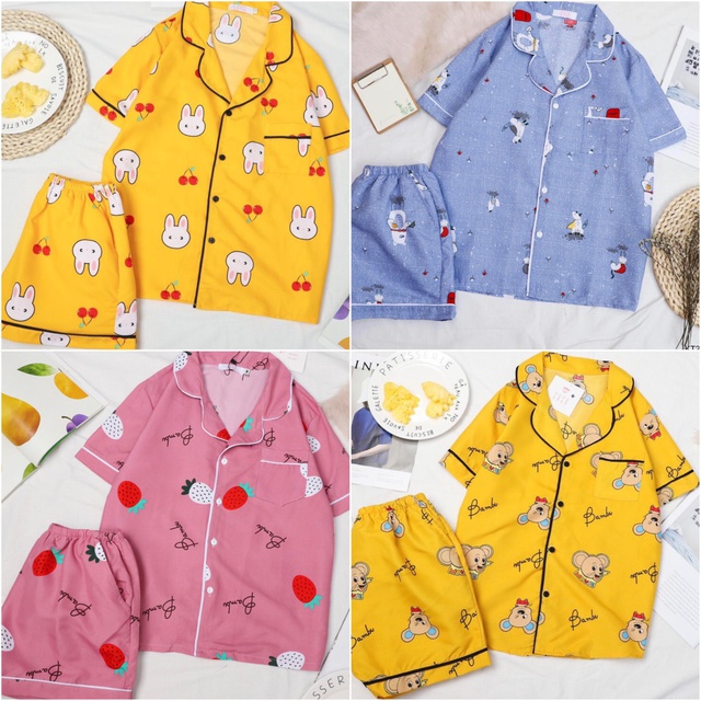 Bộ Ngủ - Đồ Mặc Nhà Kate Thái MS208 [HÀNG ĐẸP CHUẨN] | BigBuy360 - bigbuy360.vn