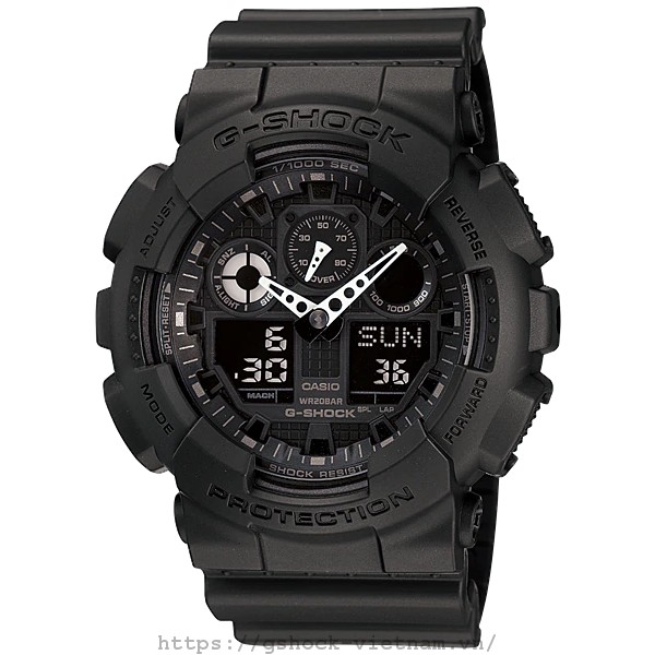 Đống Hồ Nam Nữ Chính Hãng Casio dòng GA-100-1A1DR GA-100-1A2DR GA-100-1A4DR GA-100A-7ADR GA-100A-9AD