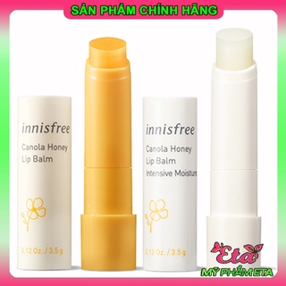 Son dưỡng môi Innisfree CANOLA HONEY Lip Balm chiết xuất mật ong chống môi khô và nứt nẻ