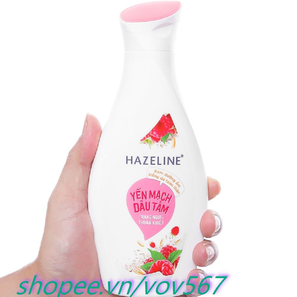 Sữa Dưỡng Thể 230ml Hazeline Dưỡng Ẩm Yến Mạch Dâu Tằm Chính Hãng