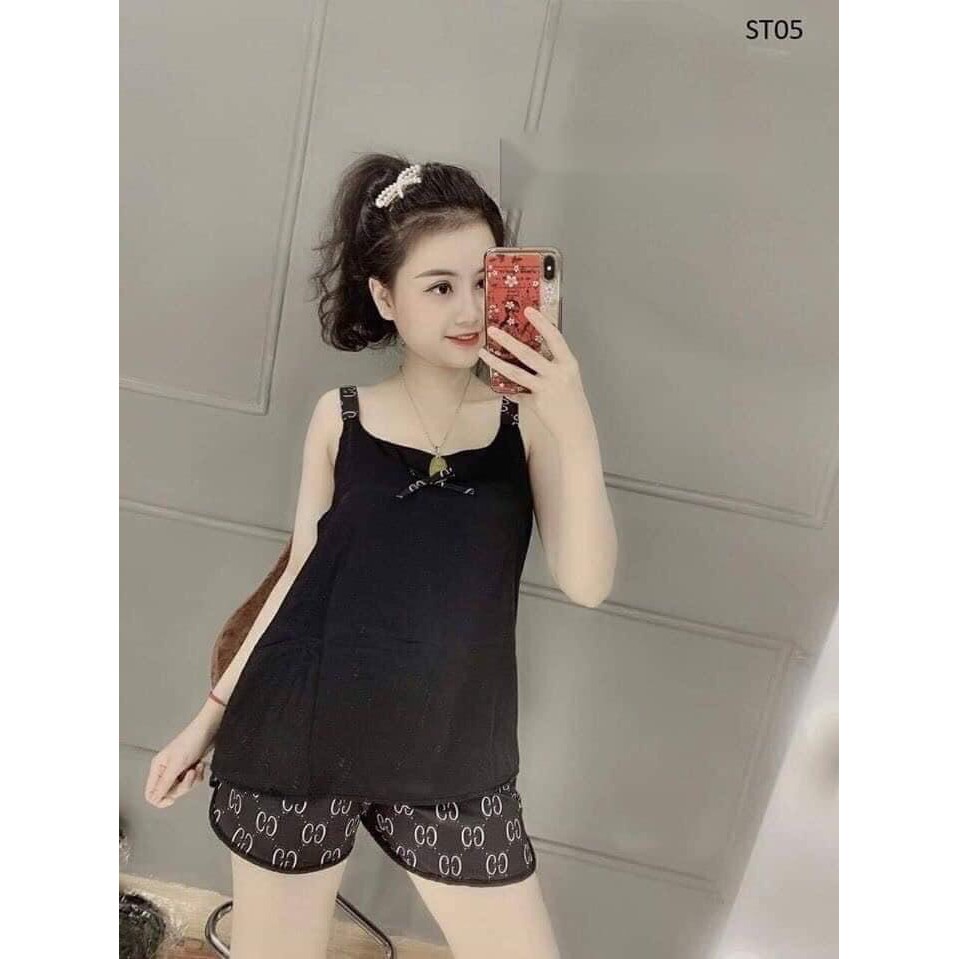 💖 💖 Bộ áo ngủ lụa 2 dây - Bộ ngủ lụa 2 dây - chất liệu lụa satin 💖 💖 | BigBuy360 - bigbuy360.vn