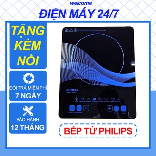Bếp Điện Từ Mặt Kính Cảm Ứng Chịu Lực - Tiết Kiệm Điện Năng, An Toàn Khi Sử Dụng, 1 Đổi 1 Trong 7 Ngày, BH 12 Tháng
