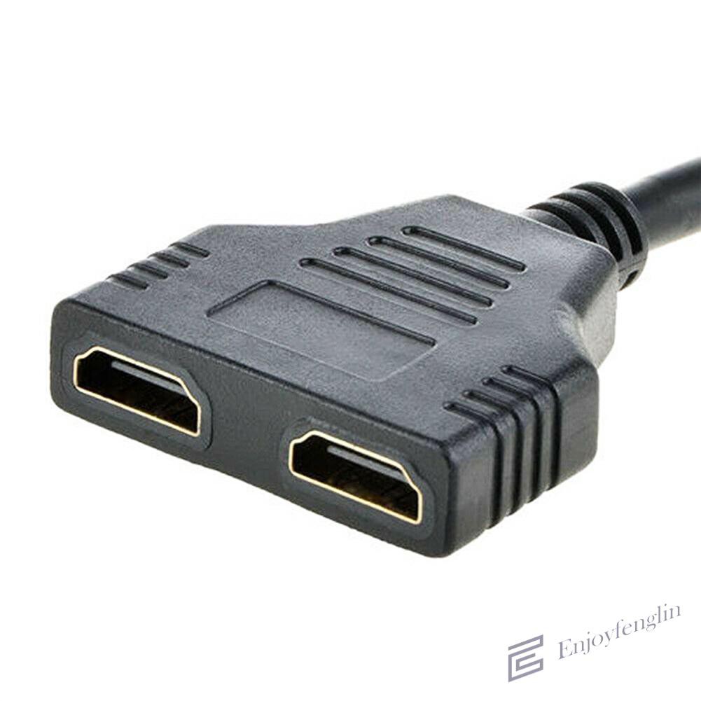 Cáp Chuyển Đổi En Hdmi 1 Male Sang 2 Hdmi Female 1 In 2 Out