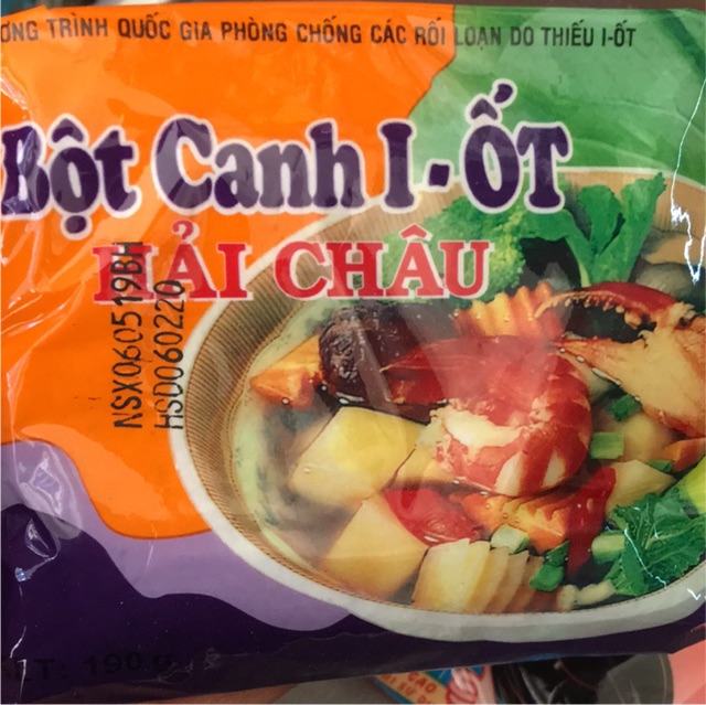 Bột canh hải châu ở hà nội