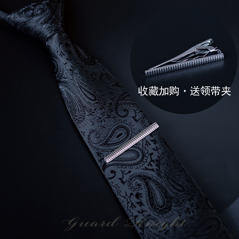 Nút buộc cà vạt màu đen cho nam giới