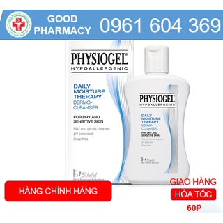 Physiogel sữa rửa mặt daily moisture therapy dermo dưỡng ẩm, phù hợp cho da khô và da nhạy cảm chính hãng lọ 150ml