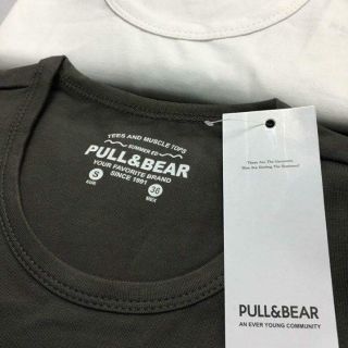 Áo phông trơn Pull and Bear