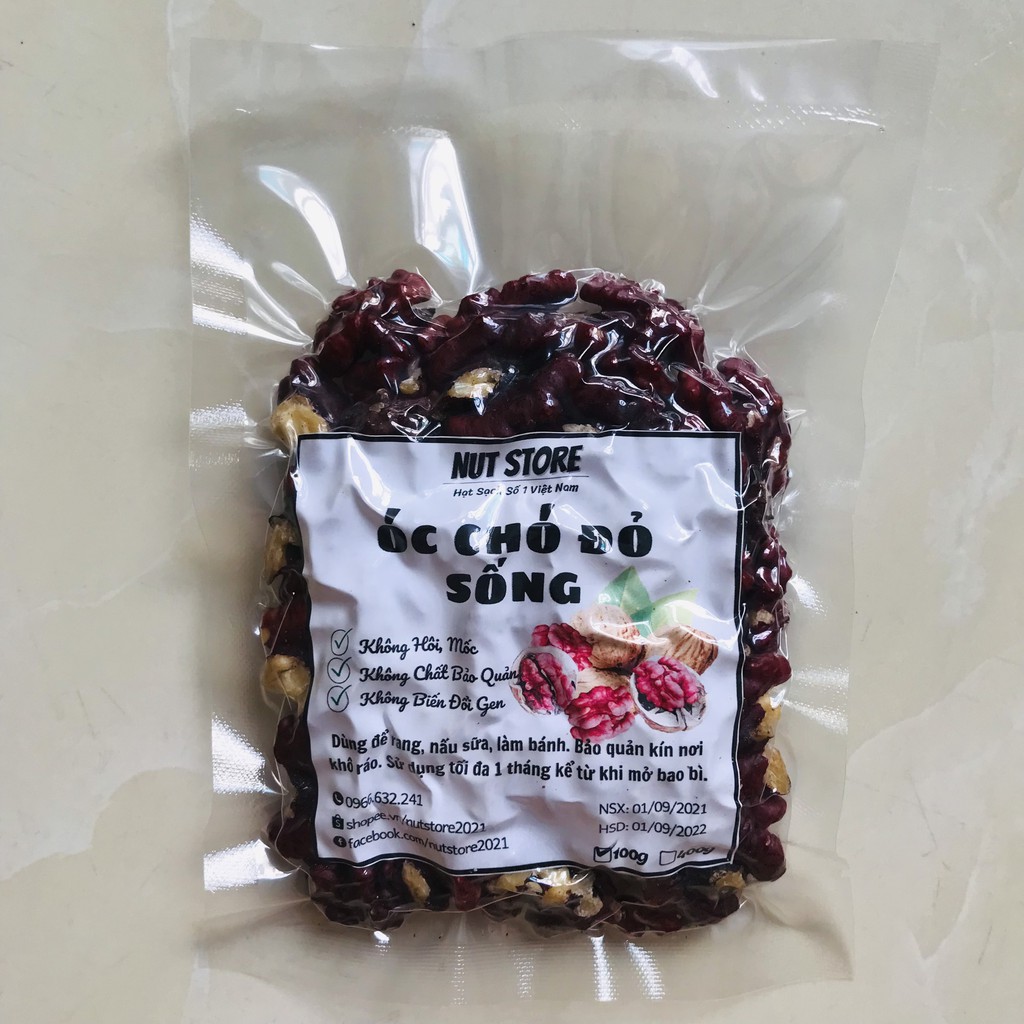 Nhân óc chó đỏ Nut Store 100g