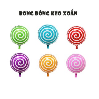 Bong bóng kẹo xoắn trang trí sinh nhật cho bé
