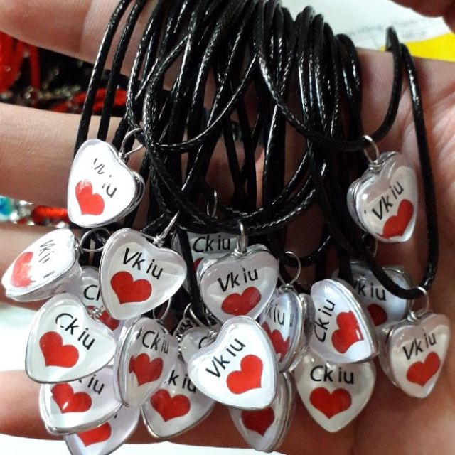 Dây chuyền handmade đôi cho các cặp tình nhân. Giảm 40%. 40k/cặp