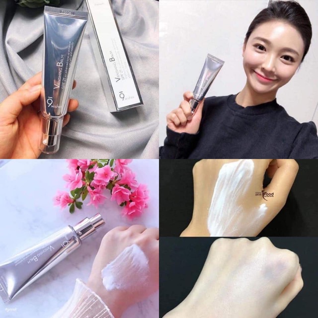 Kem dưỡng trắng tone up 9wishes Vanishing Balm Premium Tone Up Cream