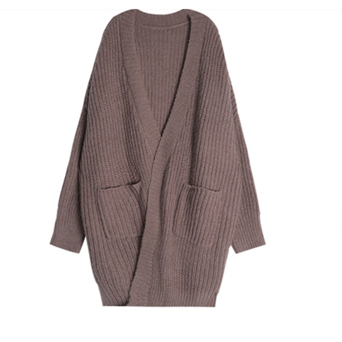 Áo khoác cardigan dáng rộng tay dài thời trang thu đông phong cách Nhật Bản cao cấp | BigBuy360 - bigbuy360.vn