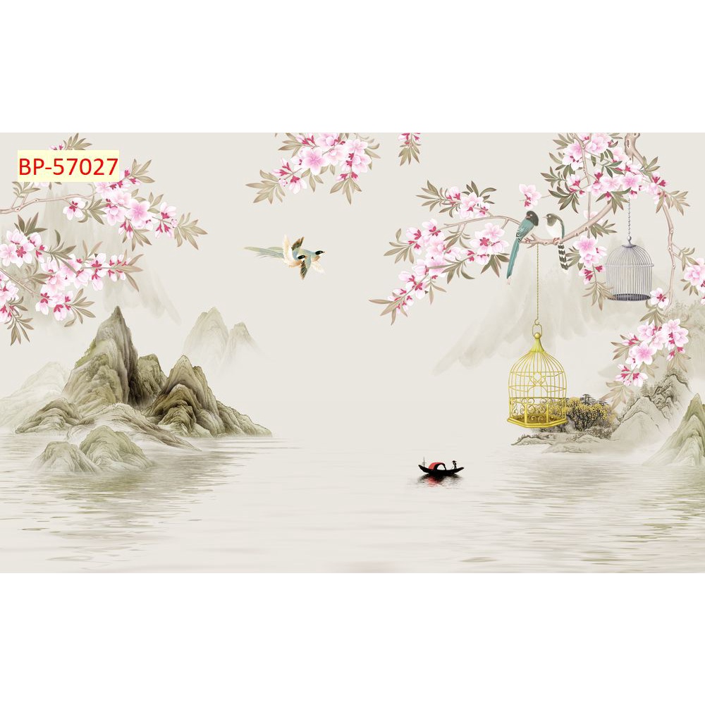 Tranh 3D INDOCHINE vải lụa 3d cao cấp sang trọng hiện đại