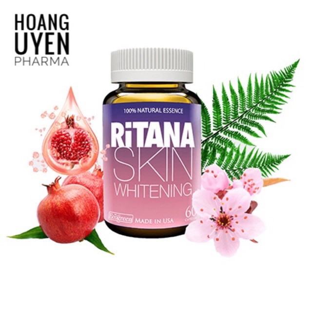 Viên uống trắng da Ritana Eco - Hộp 60 viên